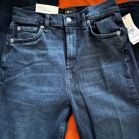 Brand new with tags 7 for all man kind megaflare size 27 - Picture 4 of 7